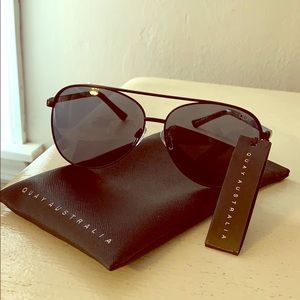 QUAY Australia Black Aviators